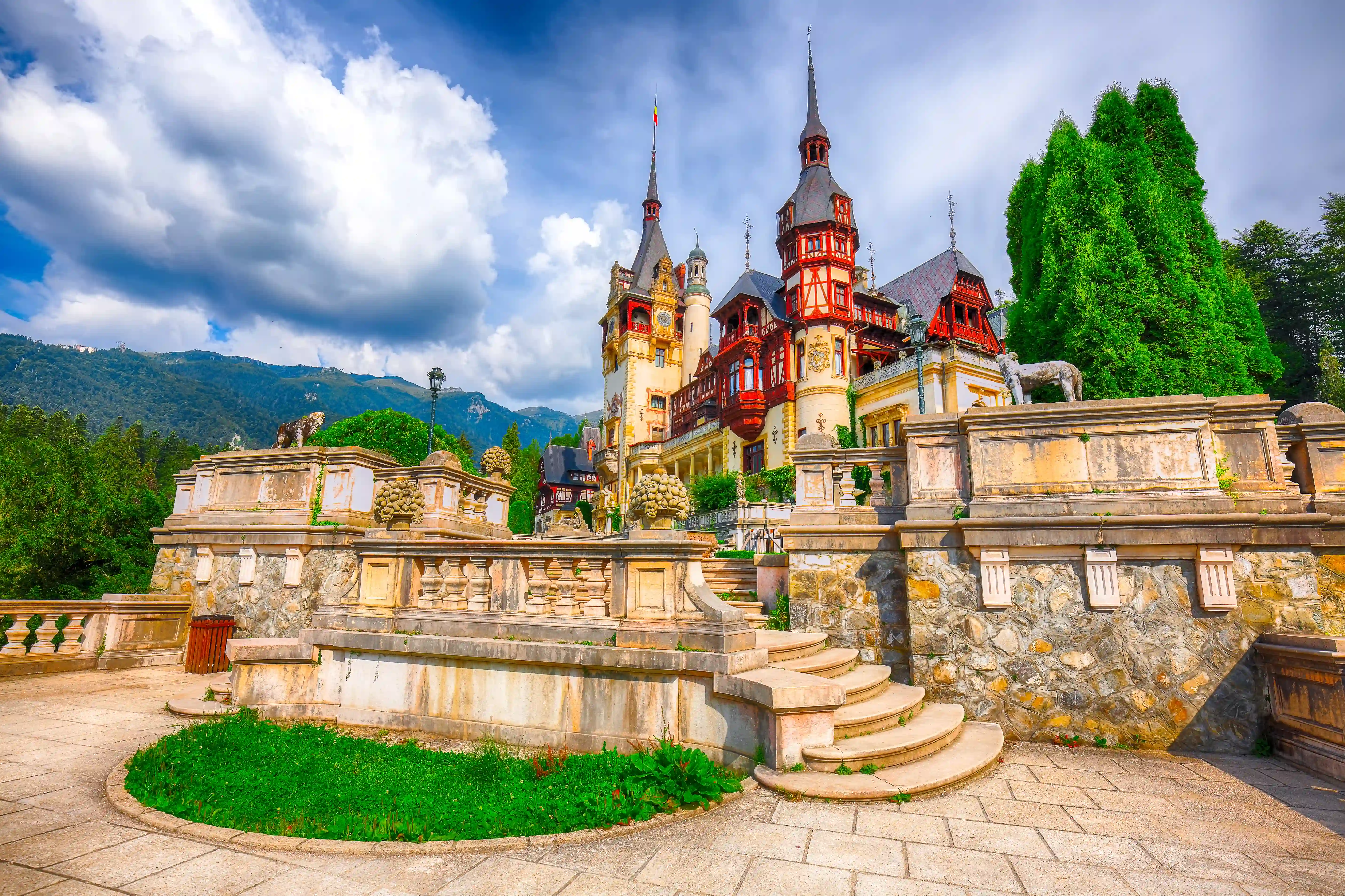 Peles Castle in Sinaia
