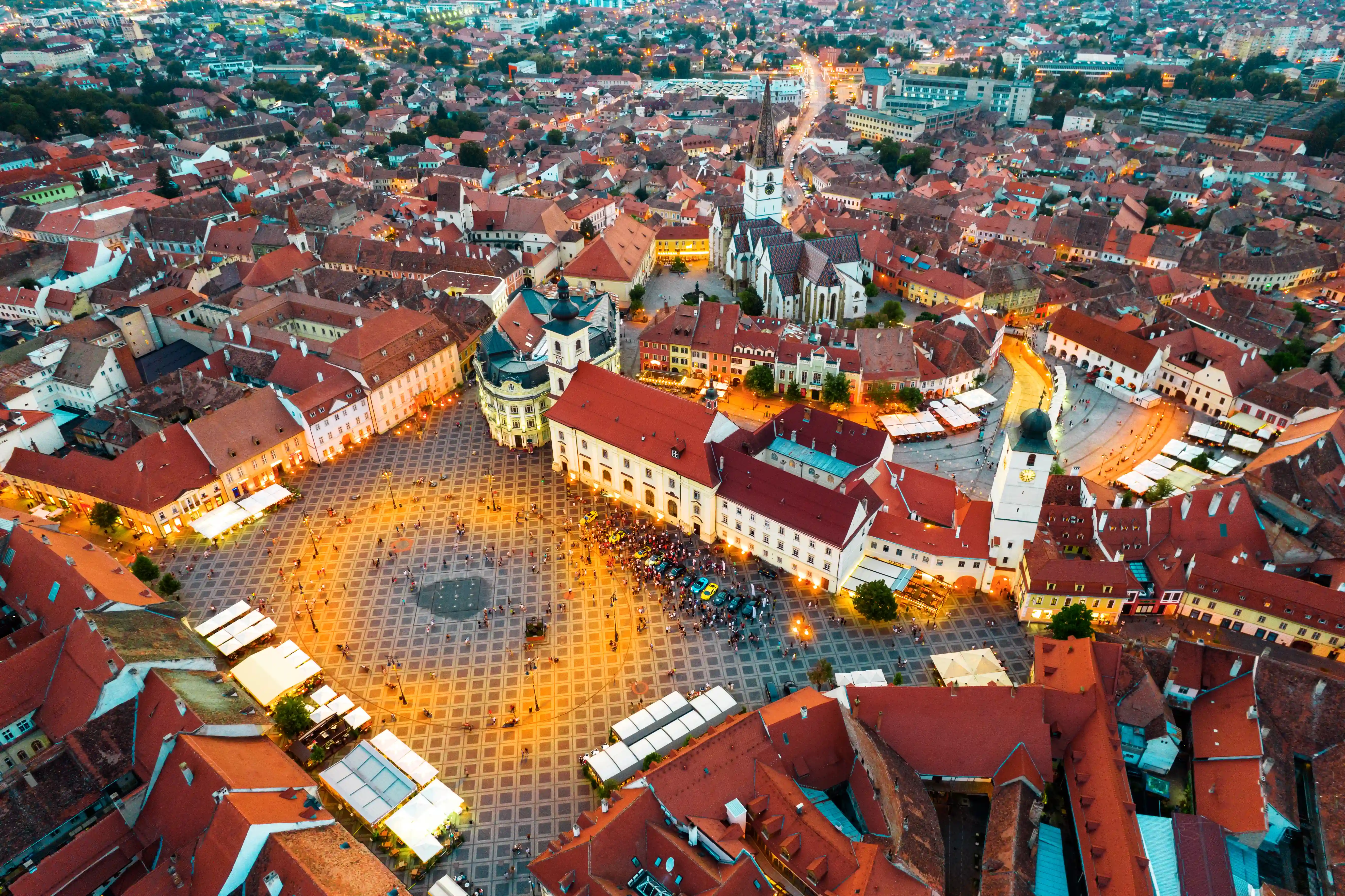 Sibiu Old Town Square